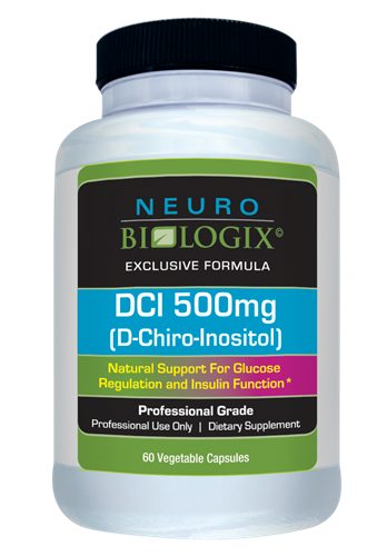 DCI 500mg (D-Chiro-Inositol) 60 Capsules