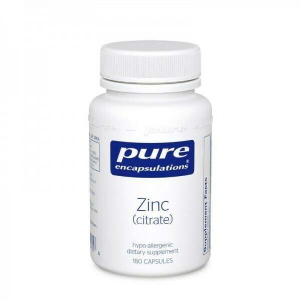 Zinc (citrate) 60 caps