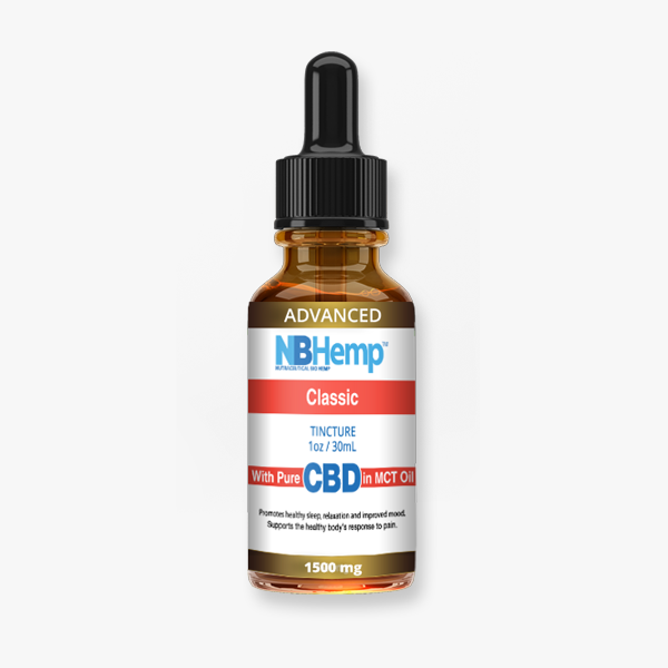 Perfectly dosed Hemp Oil Tincture Classic - 1500mg (Advanced)