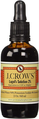 J Crow's Lugol's Iodine Solution, 2 oz.