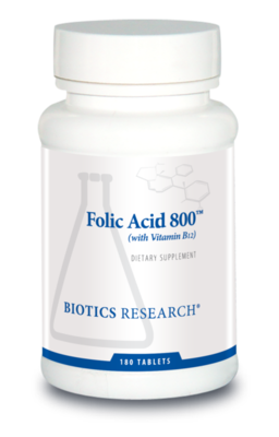 Folic Acid 800™ (with B12)