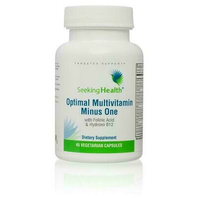 Optimal Multivitamin Minus One - 45 Vegetarian Capsules
