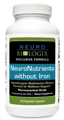 Neuro Nutrients without Iron - 120 Capsules