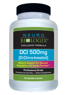 DCI 500mg (D-Chiro-Inositol) 60 Capsules