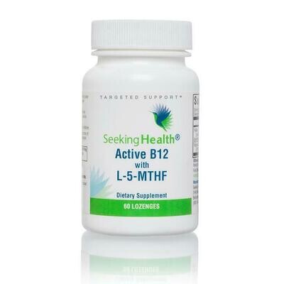 Active B12 with L-5-MTHF - 60 Lozenges