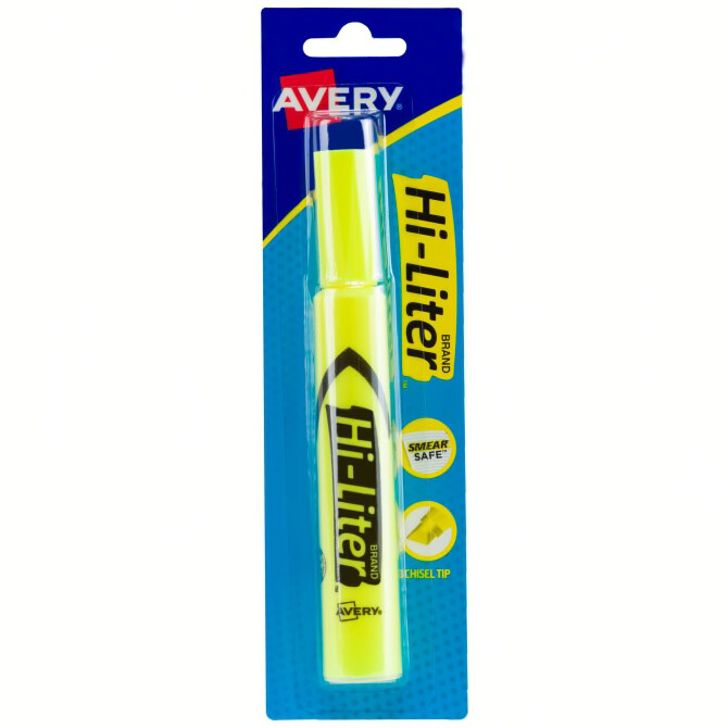 Highlighter Avery Y/BC (AVE 24001)