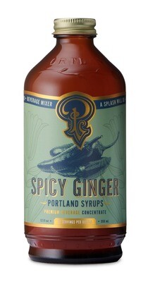 Spicy Ginger Syrup Concentrate (12oz) Spicy Ginger Syrup Concentrate (12oz)