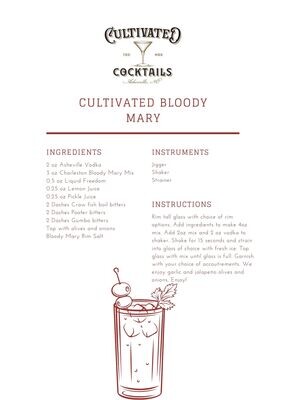 (For Shipping) Cultivated Ultimate Bloody Mary Kit (For Shipping) Cultivated Ultimate Bloody Mary Kit