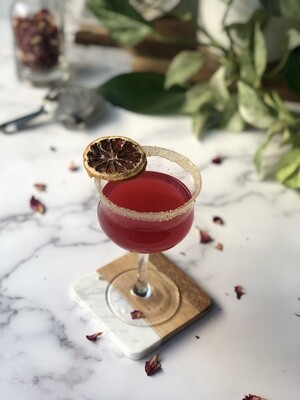 Cocktail Kit: Hibiscus Rose Lemon Drop