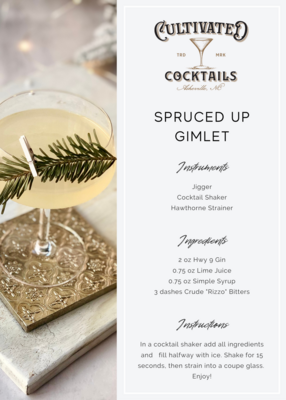 Cocktail Kit: Spruced Up Gimlet