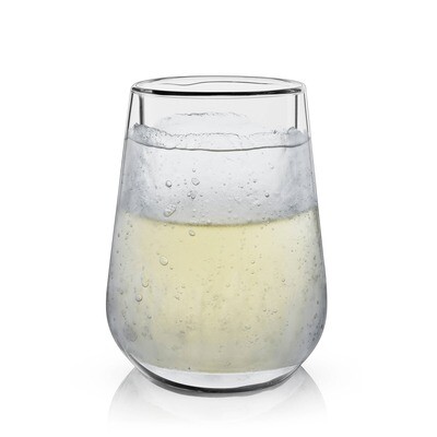 Viski - Raye™ Double Walled Chilling Wine Glass by Viski