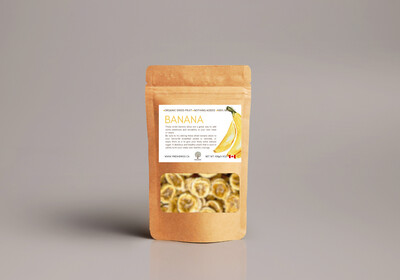 FreshDried - Organic Dried Banana Slices
