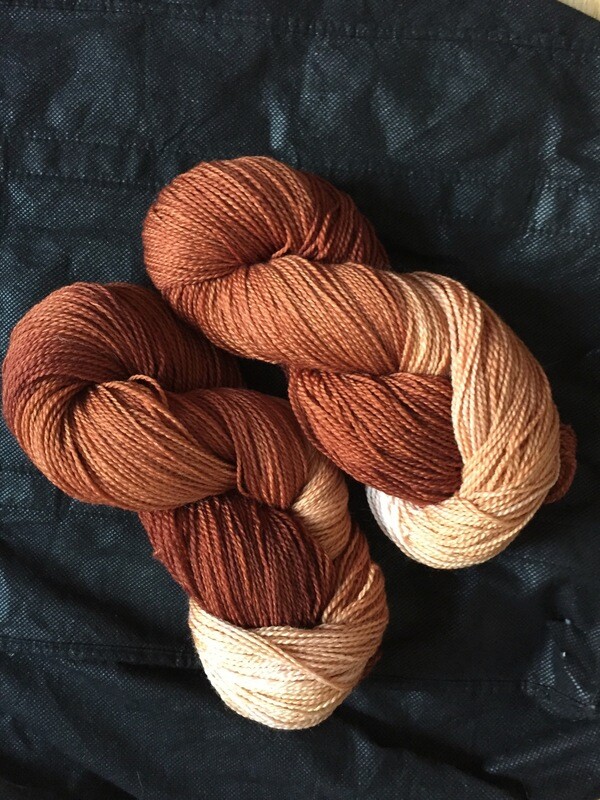 Cinnamon Tonal - Merino Fingering