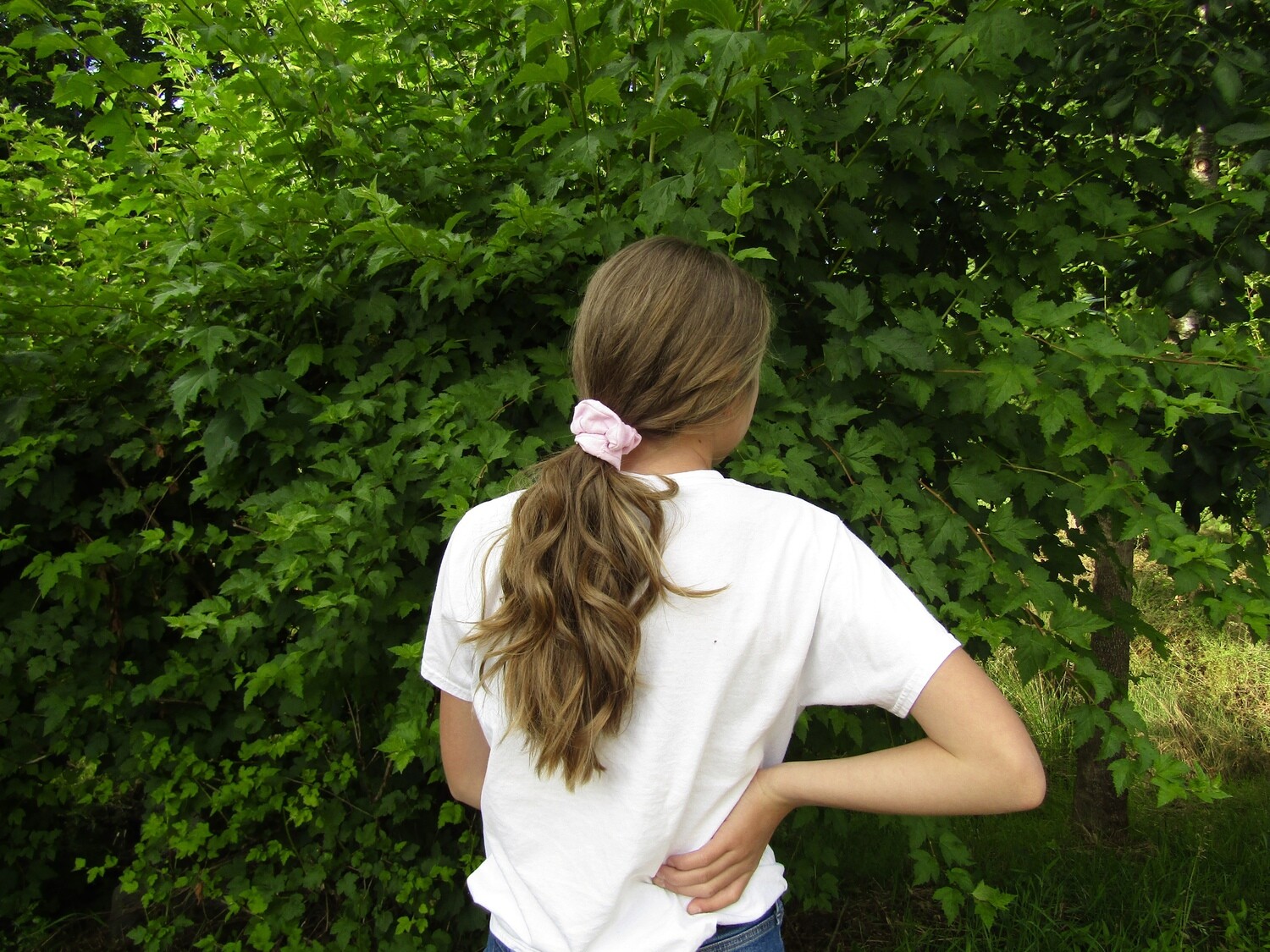Pink Scrunchie