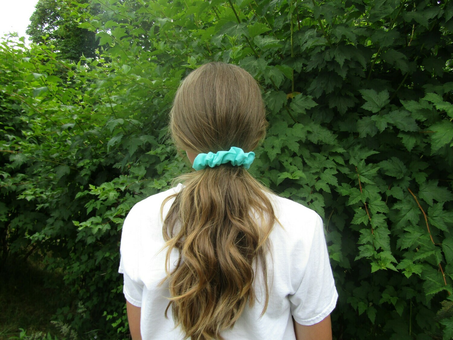 Aqua Scrunchie