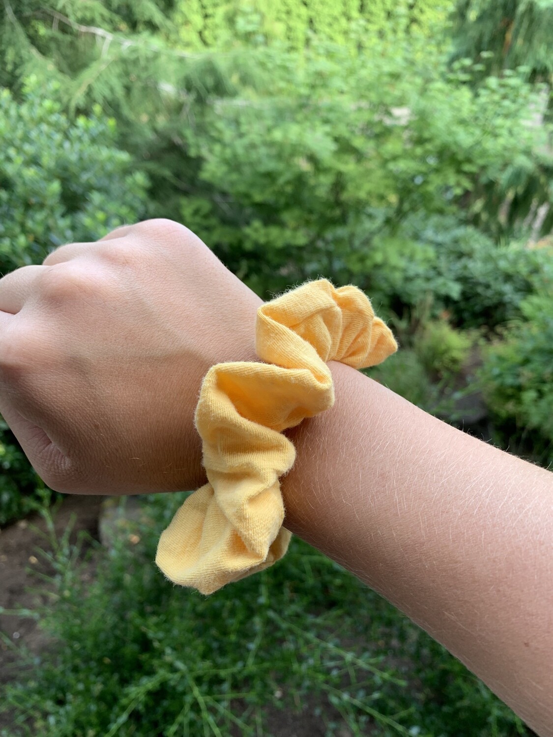 Yellow Scrunchie