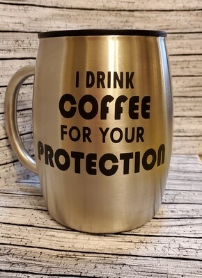 I Drink Coffee 14oz mug