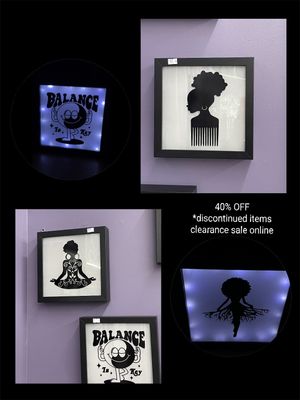 Lighted Shadow Boxes