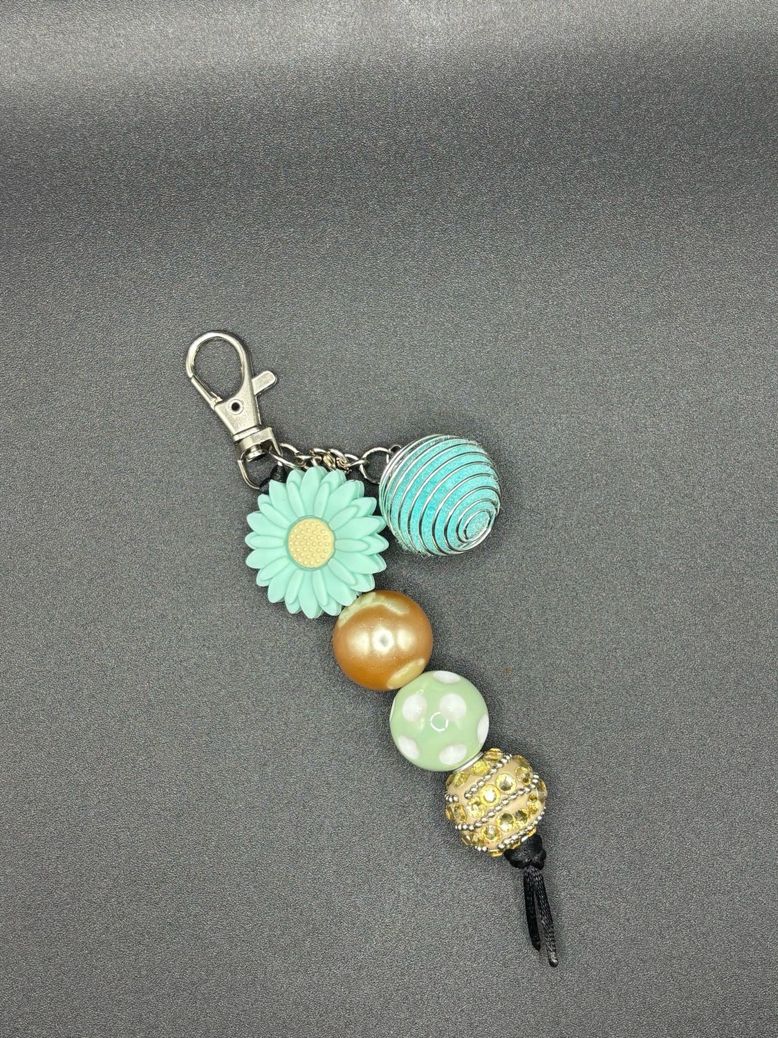 Minty Meadow Aromatherapy Keychain/Purse Charm/Bookbag Charm