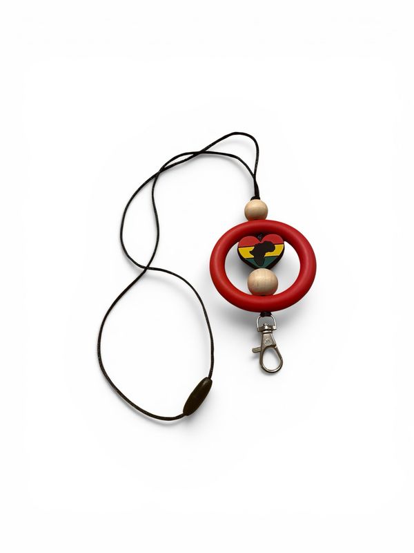 Rooted Heart Lanyard (Red Ring)