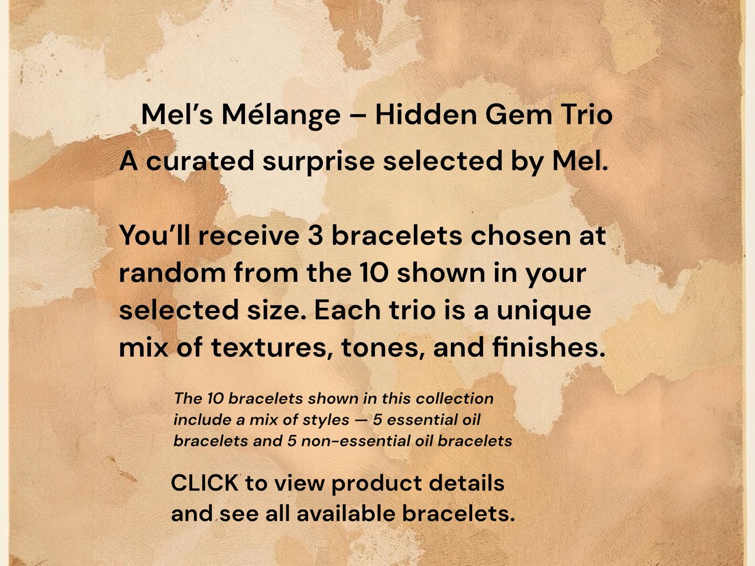 Mel's Mélange Hidden Gem Trio