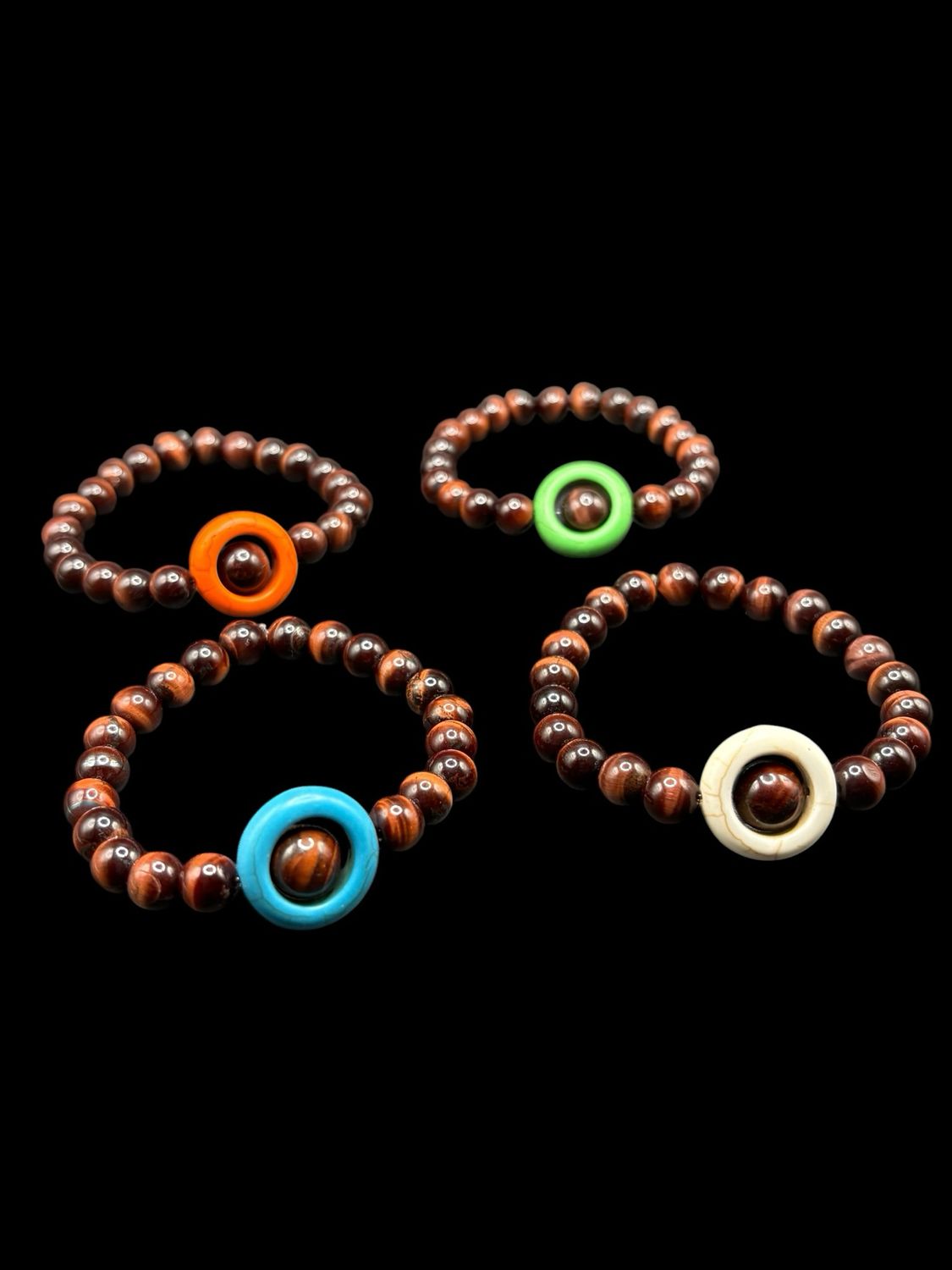The Floating Gem — Tiger’s Eye Bracelet