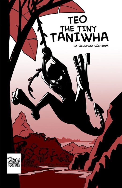 Teo - The Tiny Taniwha - Print Comic - ISSUE 2