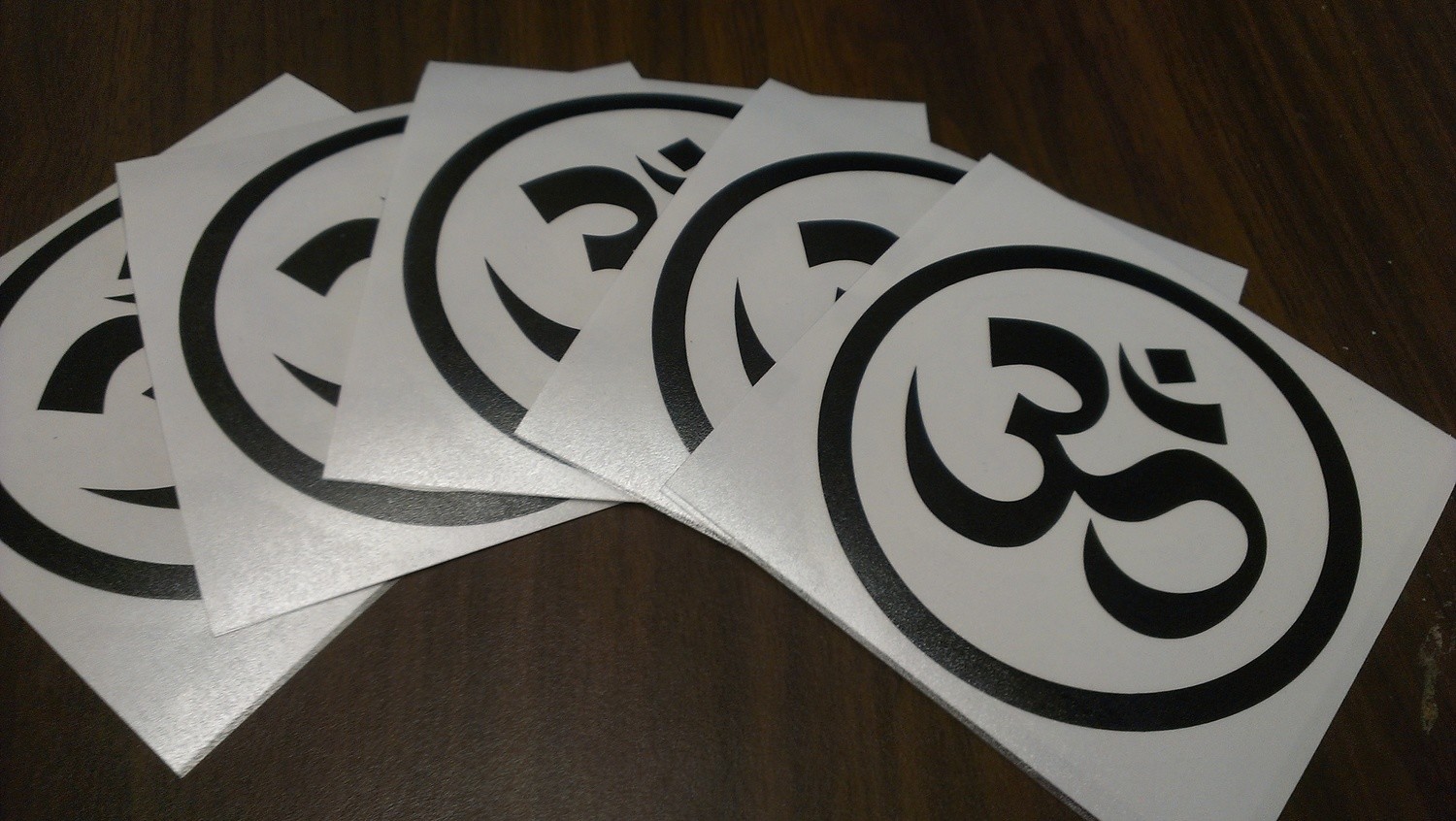 Symbol of Om Vinyl (5 Pack)