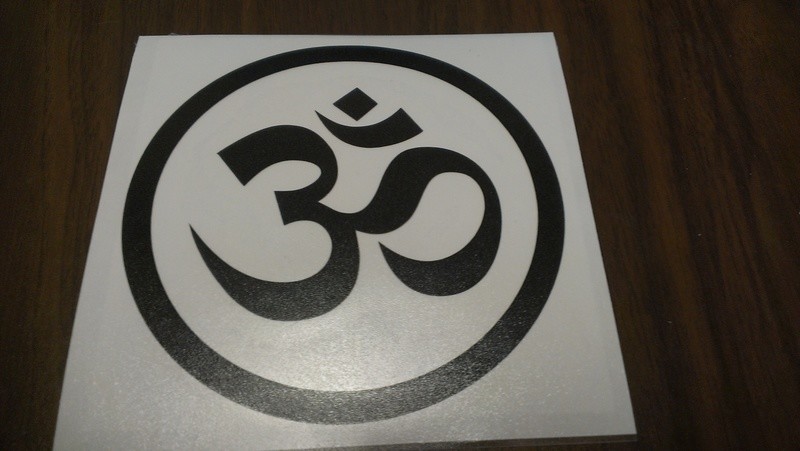 Symbol of Om Vinyl Sticker