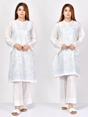 EMBROIDERED LAWN SHIRT