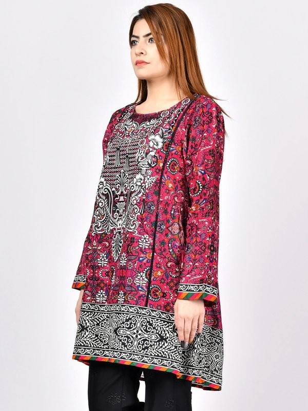 EMBELLISHED LAWN SHIRT