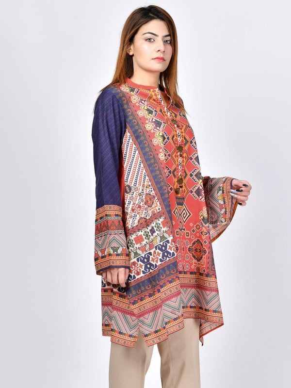 PRINTED LAWN SHIRT