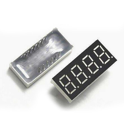 4 Digit 0.56&quot; LED Seg CA Display Red