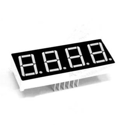 Four-Digit LED 7-Segment CC Red 0.56 inch