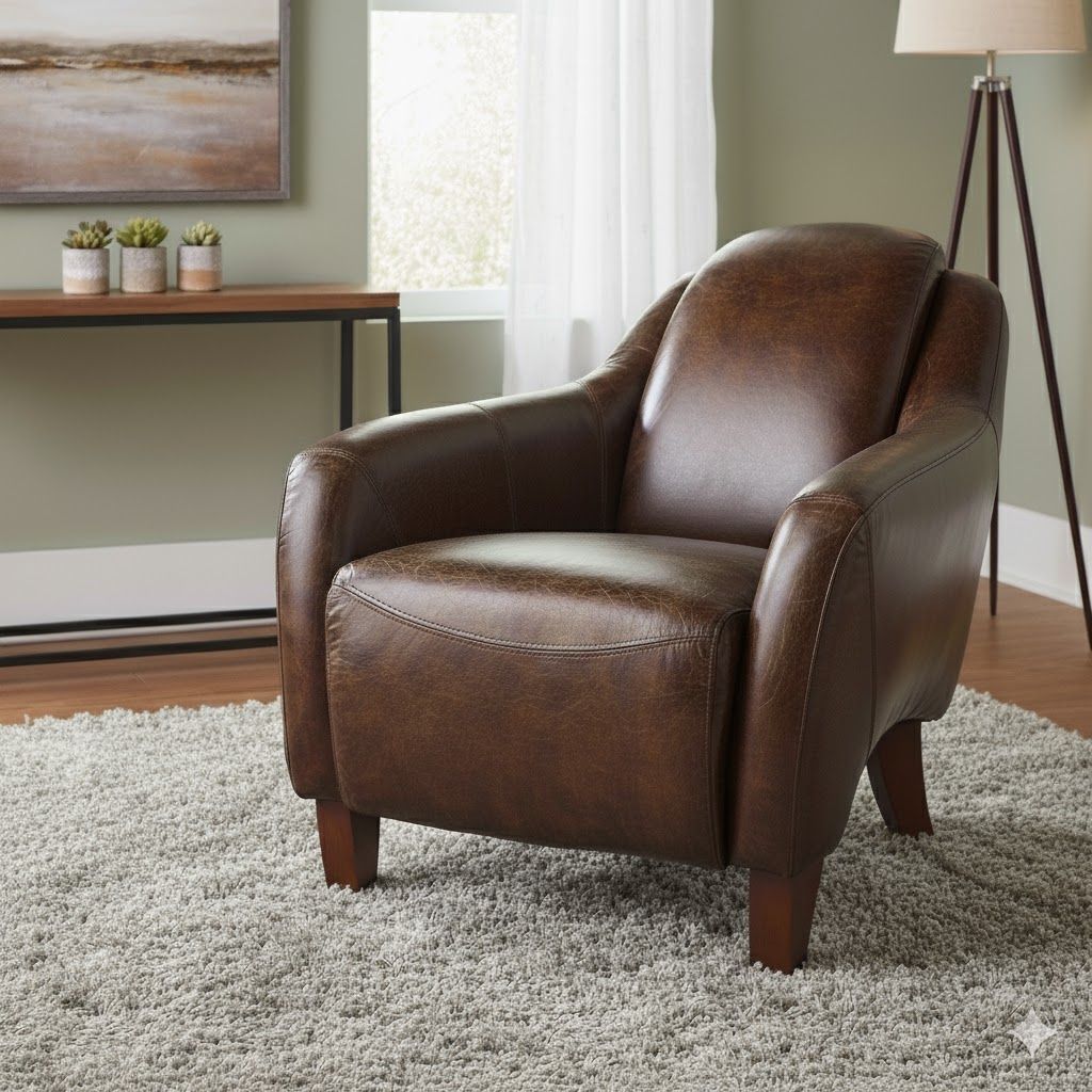 Vintage Ledersessel Braun - Lounge Clubsessel Vintage Ledersessel Braun - Lounge Clubsessel