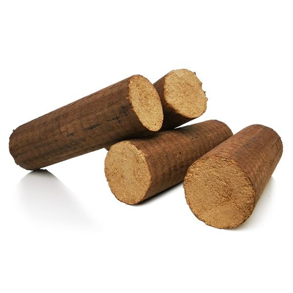 Bûches densifiées 100% feuillus - Palette : 512 bûches (128 paquets x4)