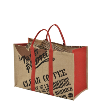 Sac à bûches COFFE rouge