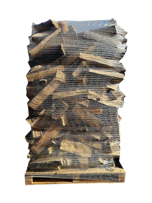 Bûche de 50cm - Bois de chauffage - 2000dm3 vrac + Pack allumage (Utilisation immédiate - Prêt à brûler)