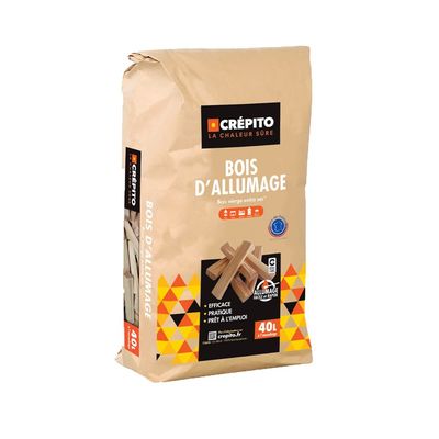 Bois d'Allumage - 40 litres (Enlèvement sur place ou en livraison avec palette de bois) Bois d'Allumage - 40 litres (Enlèvement sur place ou en livraison avec palette de bois)