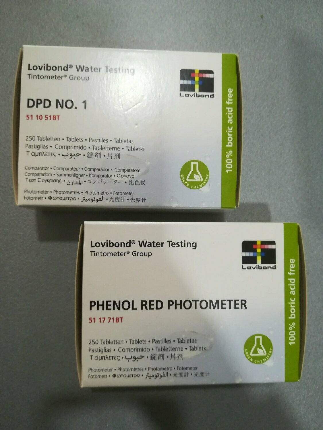 TESTER in pastiglie per FOTOMETRI - Ricambi