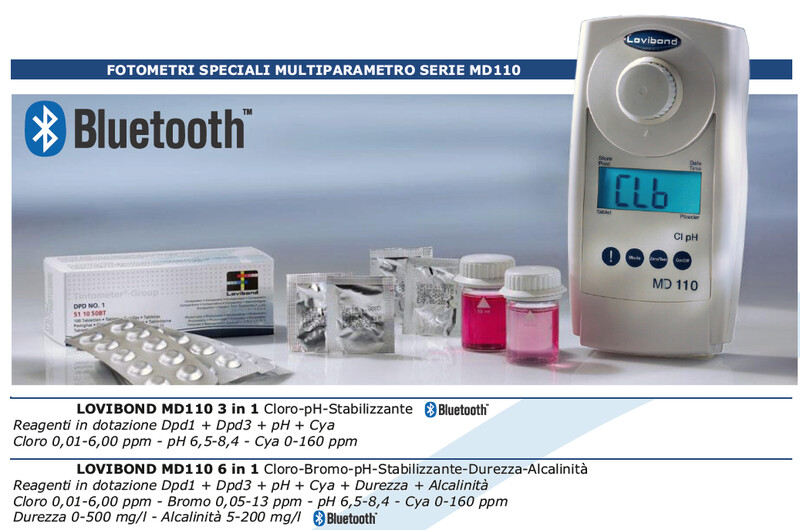 FOTOMETRO MD110 "3in1" - LOVIBOND®