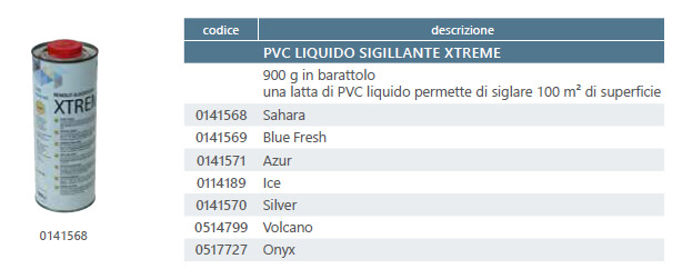 PVC liquido sigillante per ALKORPLAN® XTREME