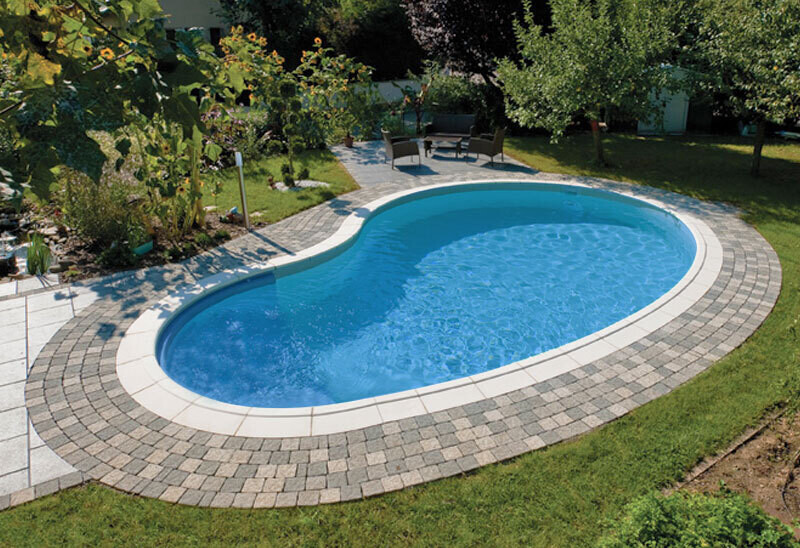 Kit piscina in CASSERI a BOOMERANG