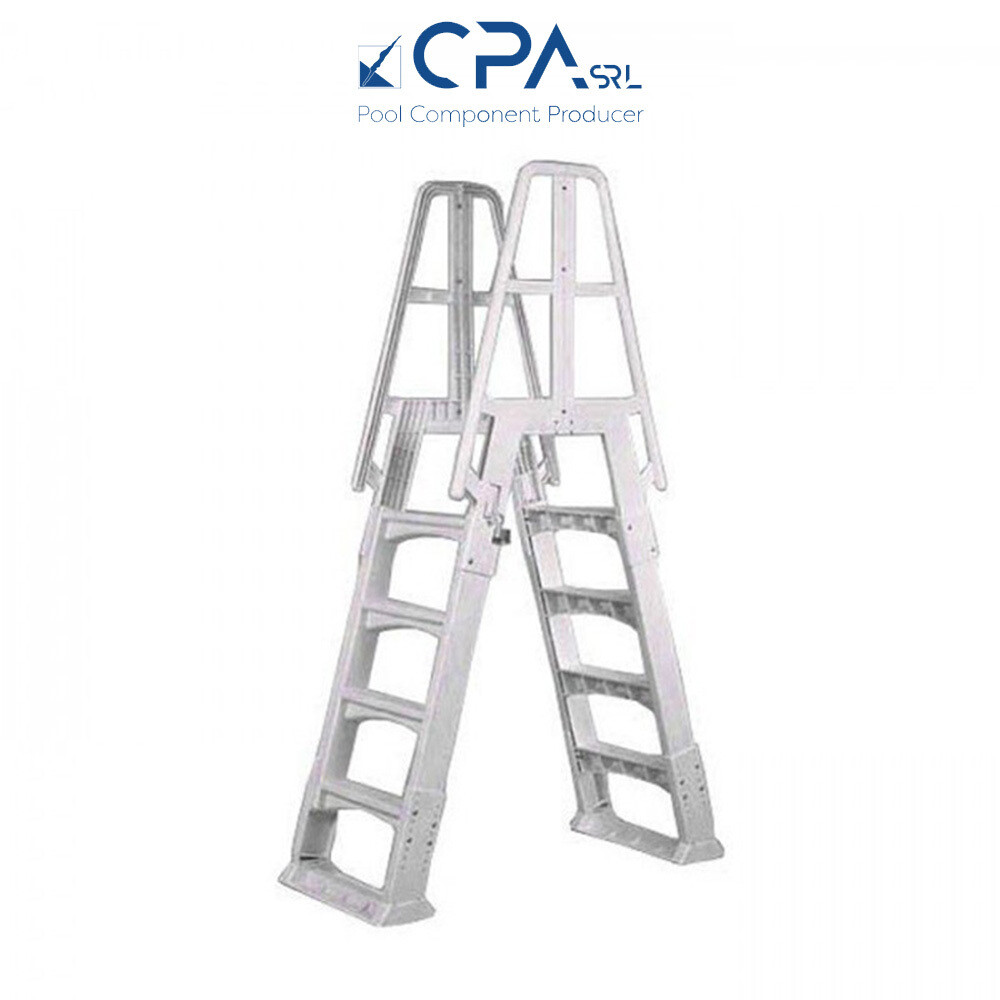 Scala in resina doppia