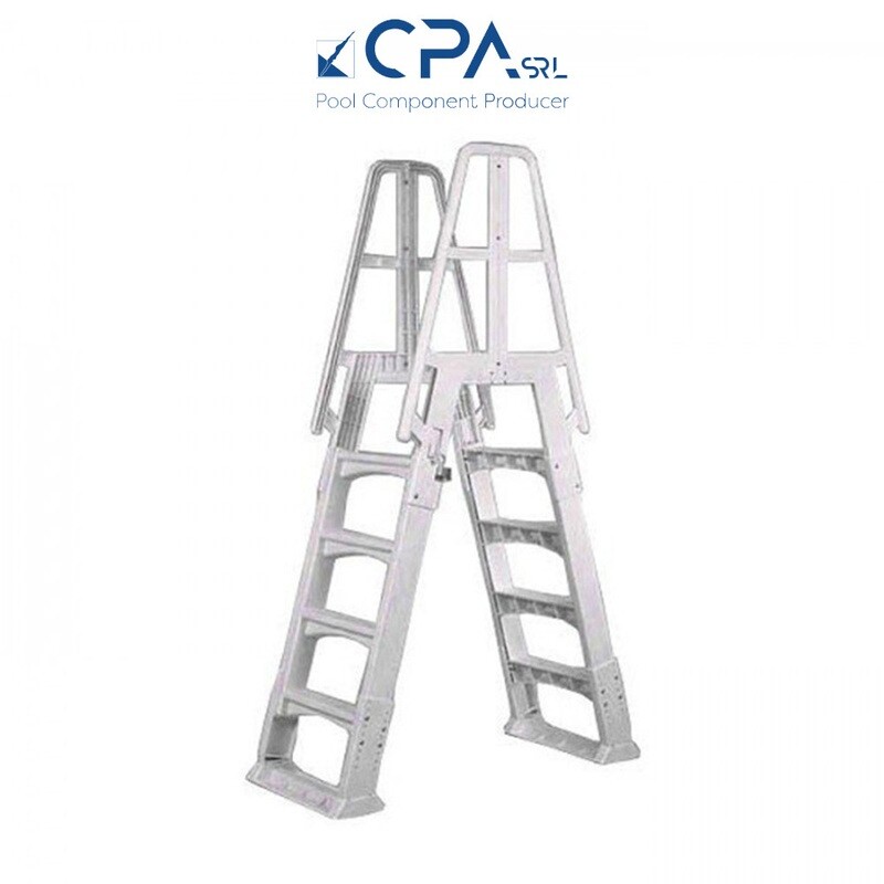 Scala in resina doppia