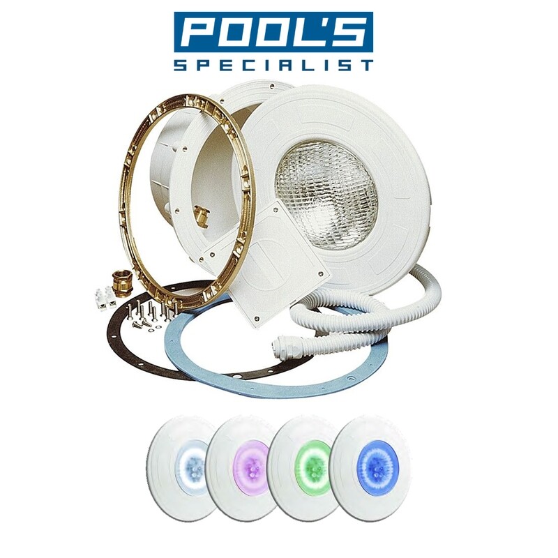 Faro completo 24 Led RGB + W