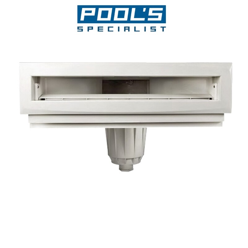 Skimmer sfioratore - piscina in cemento