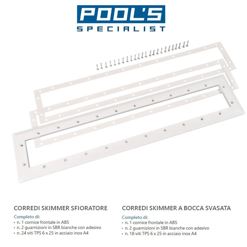 Corredi per skimmer Pool's