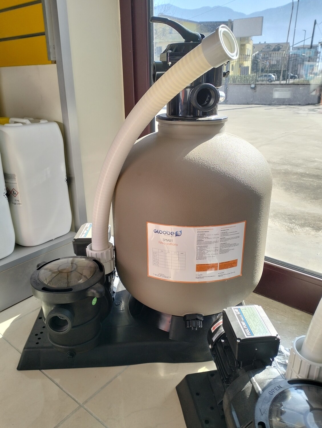 IMPIANTI MONOBLOCCO su basamento Splash 9 mc/h