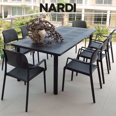 Set tavolo LIBECCIO 160 + 6 sedie BORA
